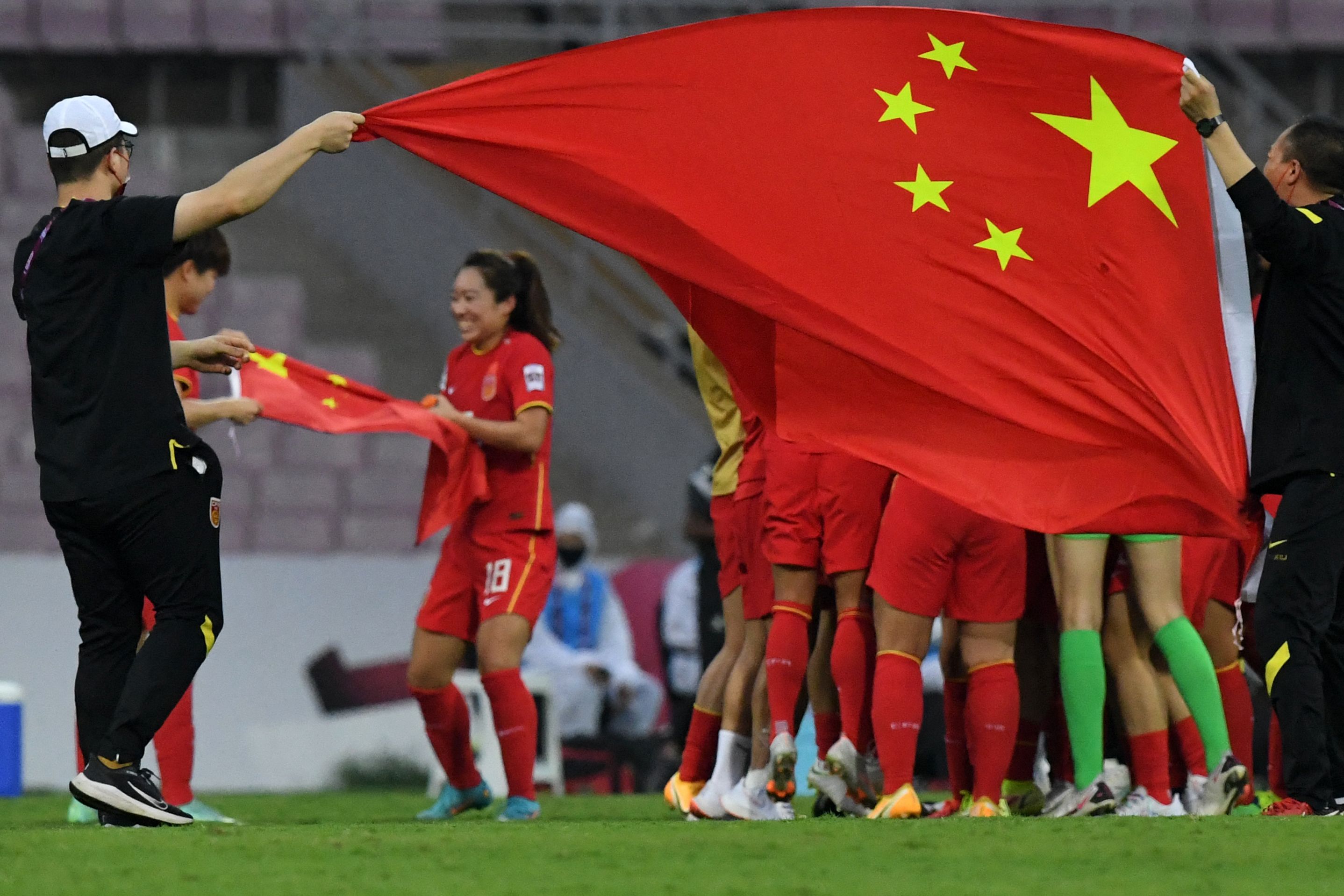 中国女足取得国际赛场重要胜利